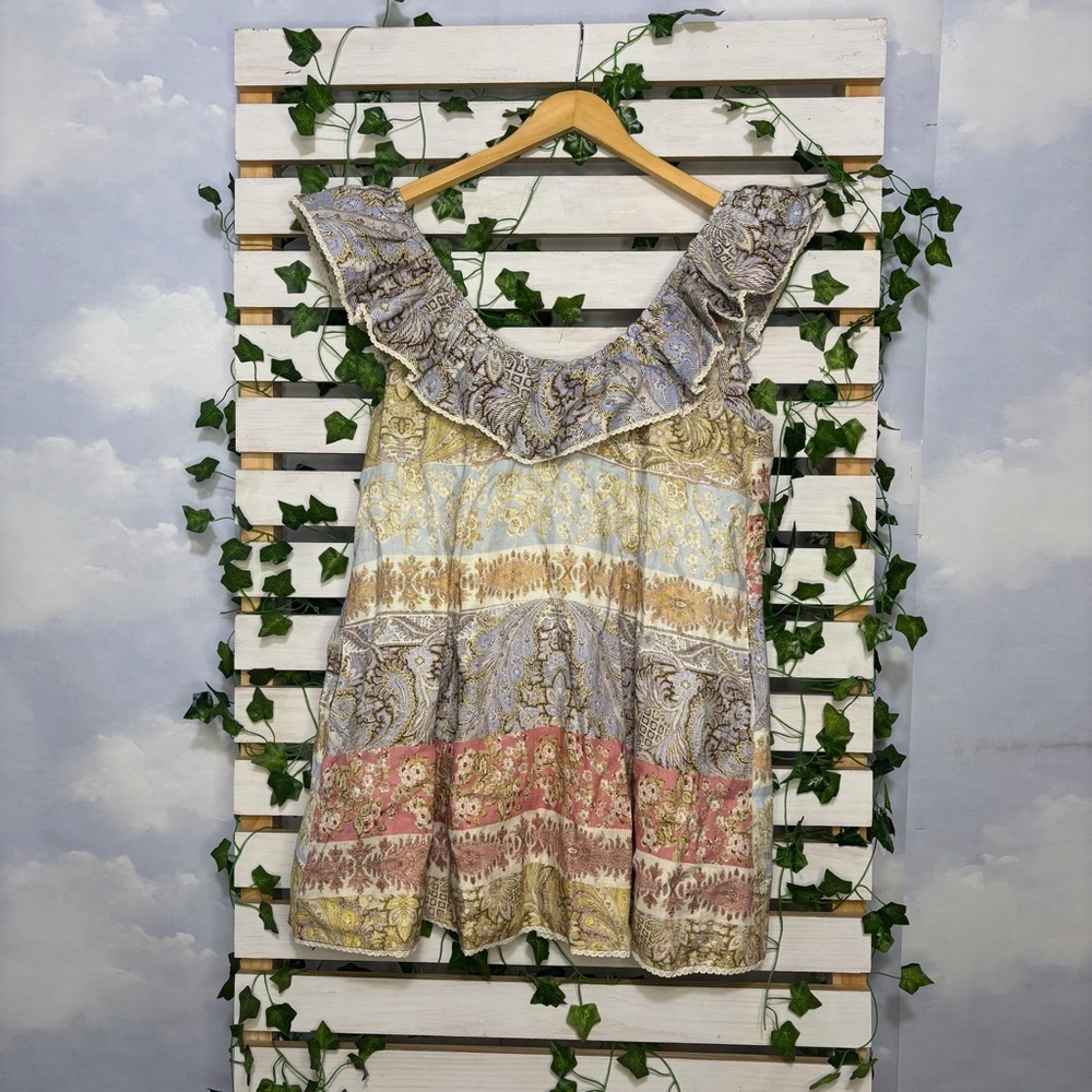 Hansen & Gretal Multicolor Ruffle Dress